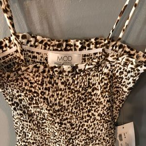 MOD cheetah jumpsuit